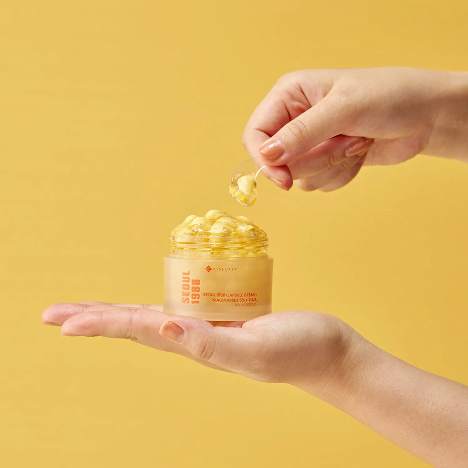 K-SECRET Capsule Cream: Niancinamide 5% + Yuja 50ml