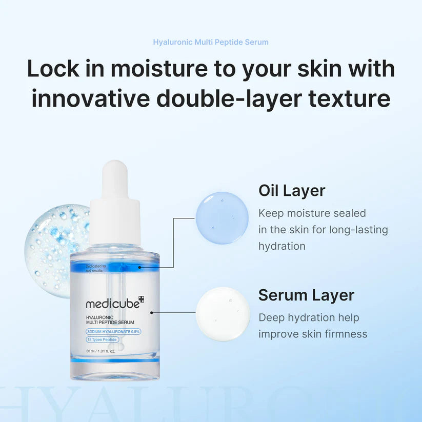 MEDICUBE Hyaluronic Multi Peptide Serum 30ml