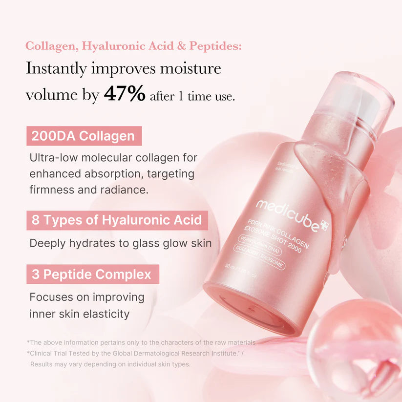 MEDICUBE PDRN Pink Collagen Exosome shot 30ml