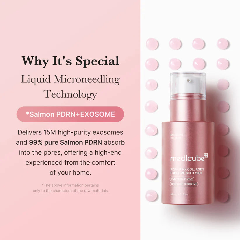 MEDICUBE PDRN Pink Collagen Exosome shot 30ml