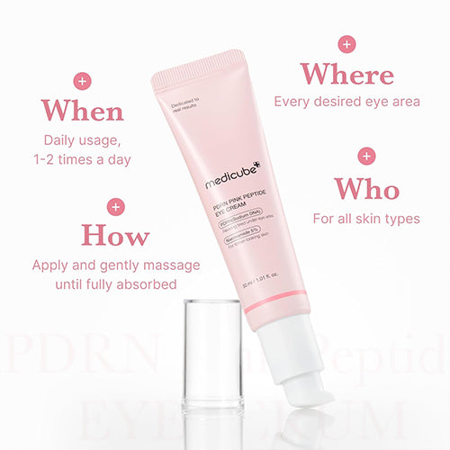 [PRE ORDER] MEDICUBE PDRN Pink Peptide Eye Cream 30ml