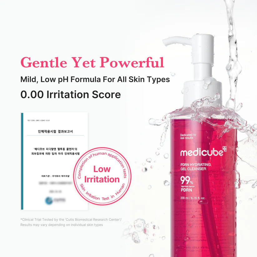 MEDICUBE PDRN Hydrating Gel Cleanser 200ml