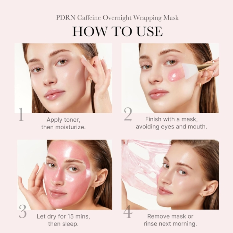 [PRE ORDER] MEDICUBE PDRN Pink Caffeine Night Wrapping Mask 75ml