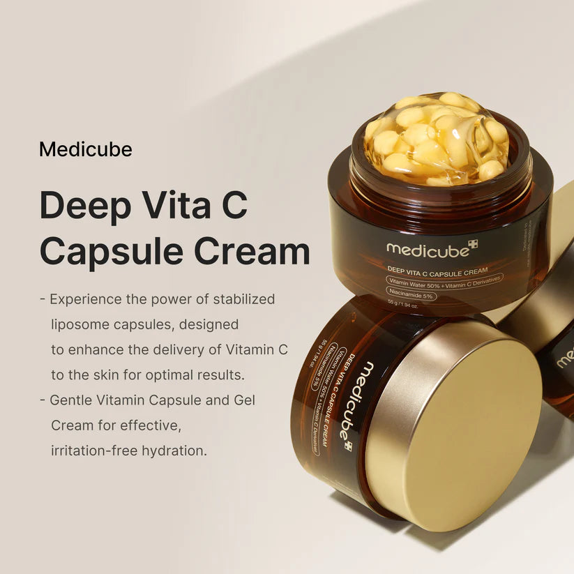 MEDICUBE Deep Vita C Capsule Cream 55ml