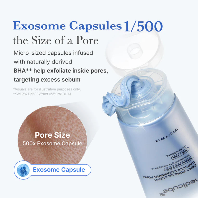 MEDICUBE Zero Pore Capsule Cleansing Foam 120ml