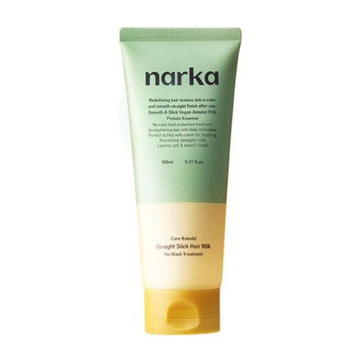 [PRE ORDER] NARKA Core Rebuild Straight Slick Hair Milk - Almond 150ml