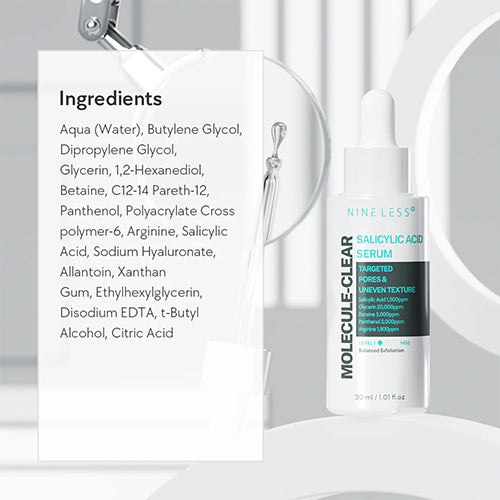 NINE LESS Salicylic Acid Serum 0.15% 30ml