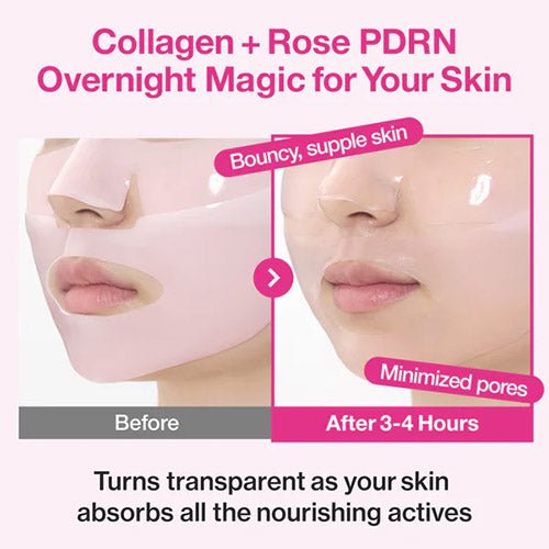 NUMBUZIN No.2 Rose PDRN Overnight Collagen Mask