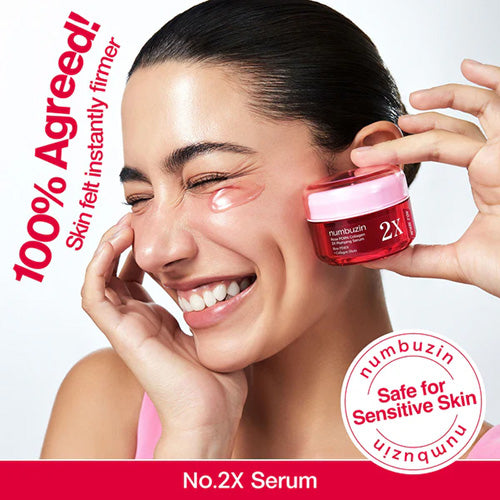 [PRE ORDER] NUMBUZIN No.2 Rose PDRN Collagen 2X Plumping Serum  30ml