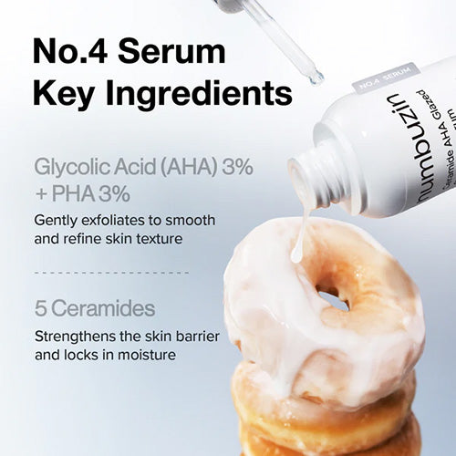 NUMBUZIN No.4 Ceramide AHA Glazed Skin Prep Serum 1.3ml 10ea