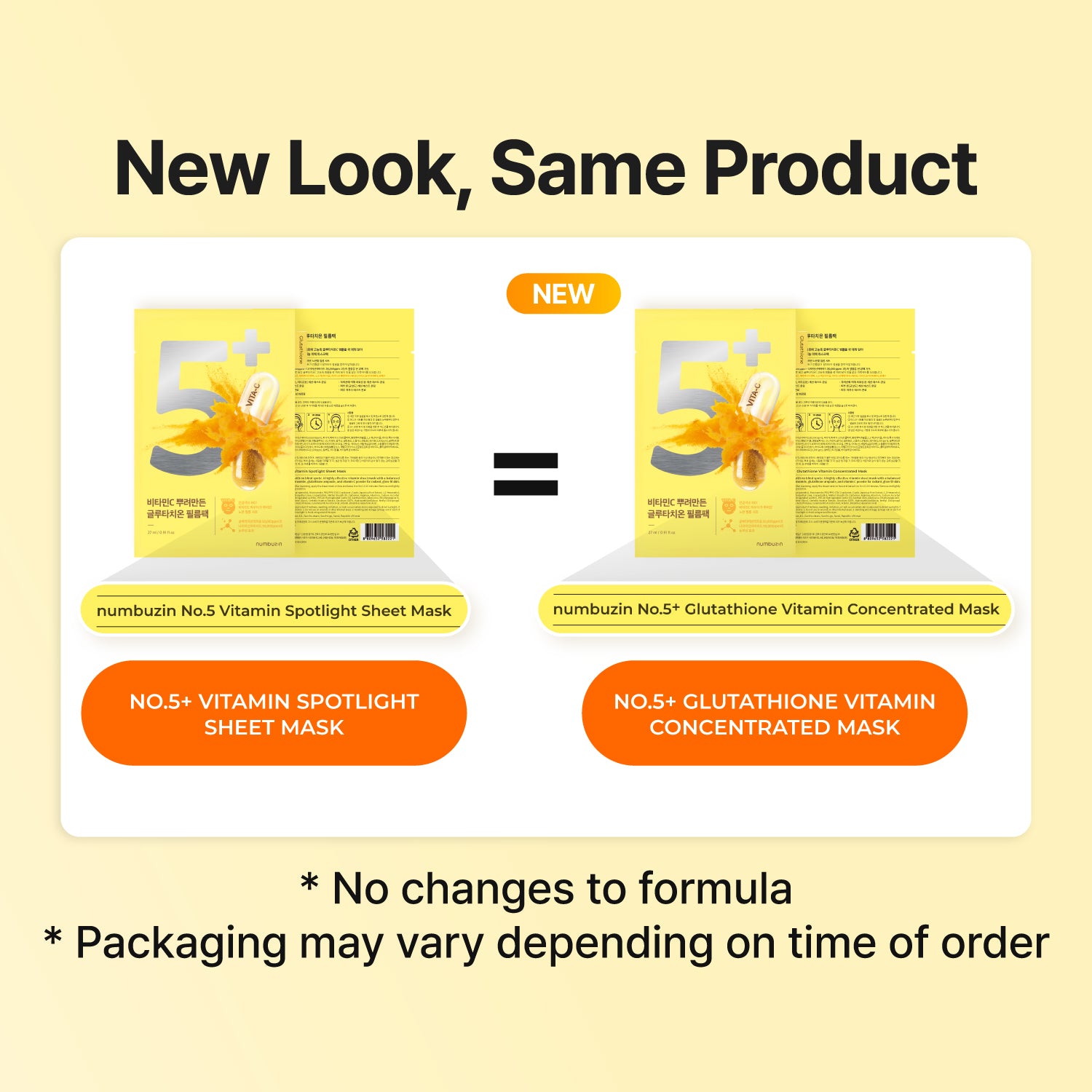 NUMBUZIN No.5 Glutathione Vitamin Mask – Angel Havens