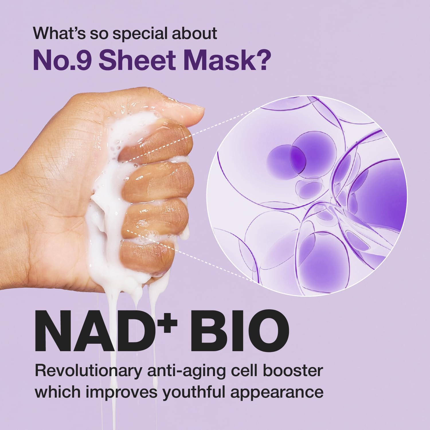 [PRE ORDER] NUMBUZIN No.9 NAD Bio Lifting Full Cover Facial Mask
