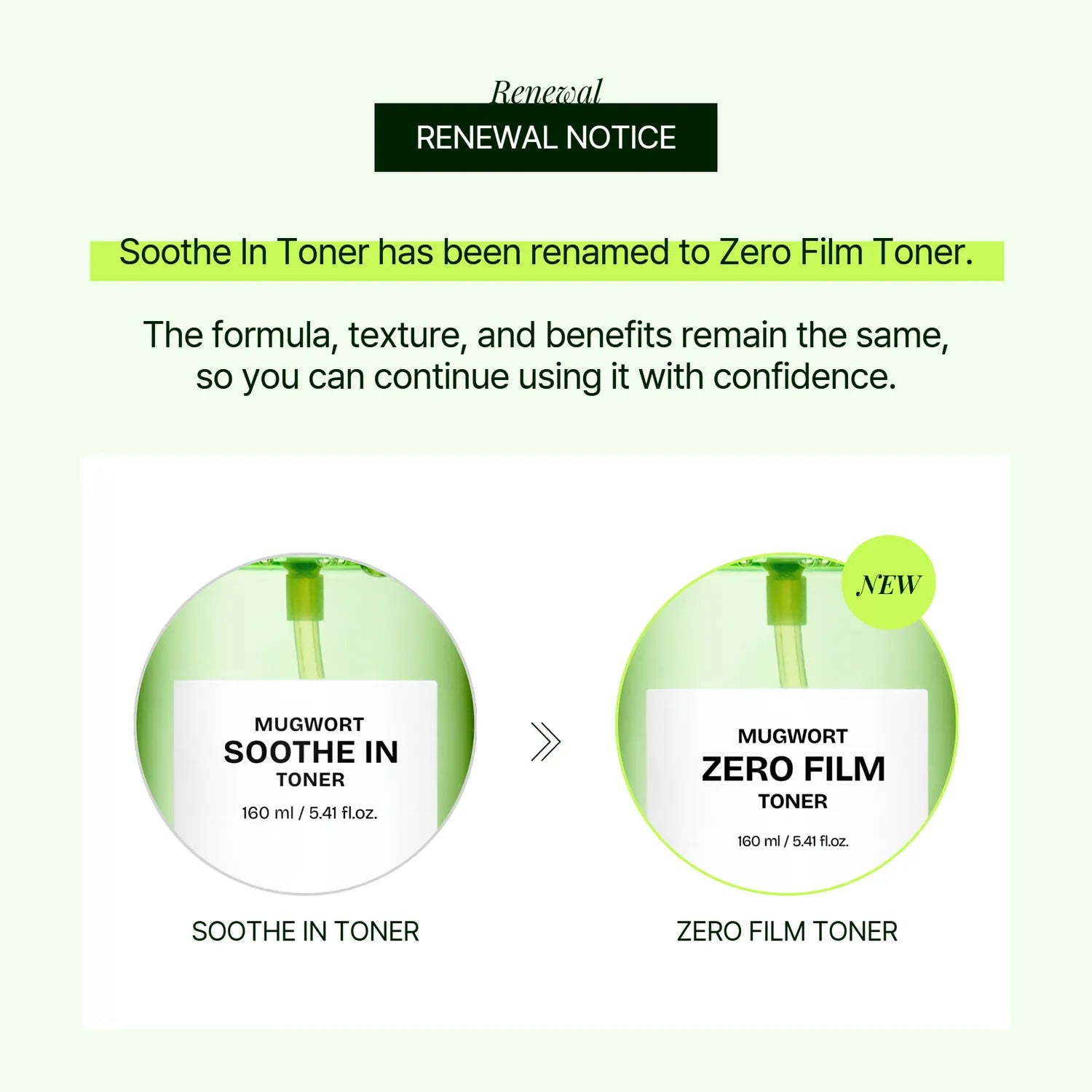 [PRE ORDER] ORIEN Mugwort Zero Film Toner 160ml