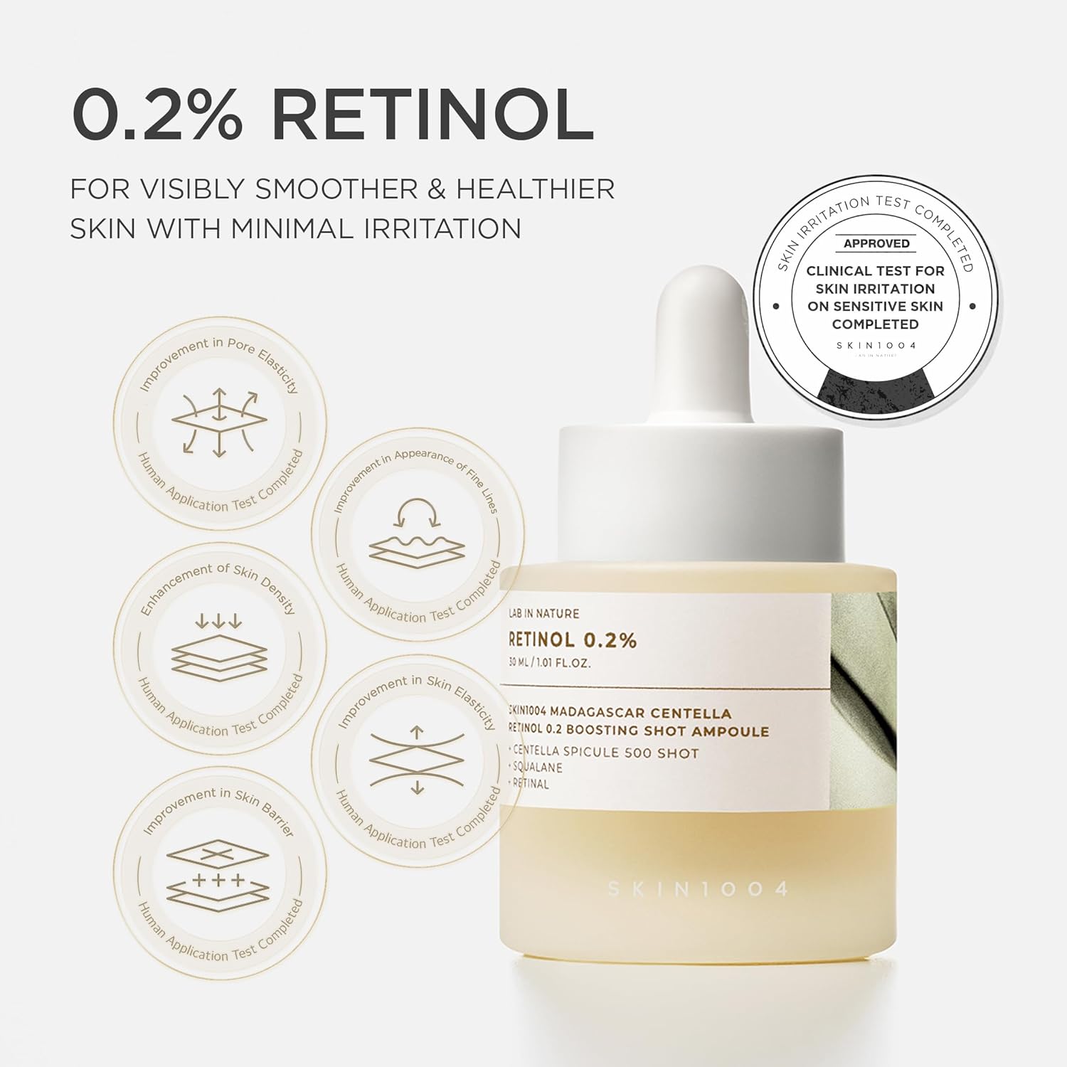 [PRE ORDER] SKIN1004 Madagascar Centella Retinol 0.2 Boosting Shot Ampoule 9ml