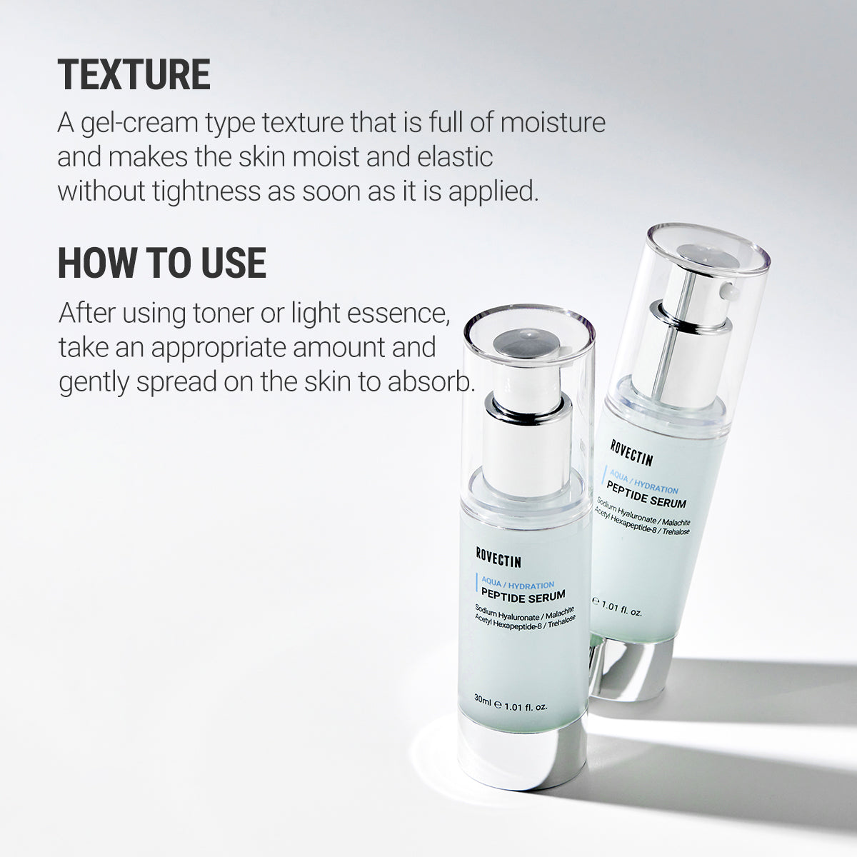 [PRE ORDER] ROVECTIN Aqua Peptide Serum 30ml