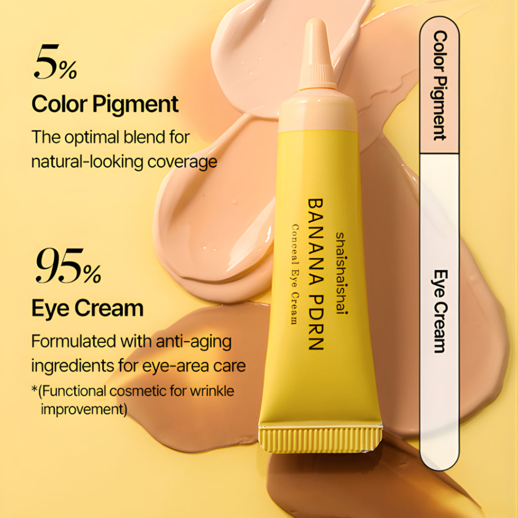 [PRE ORDER] shaishaishai Banana PDRN Conceal Eye Cream