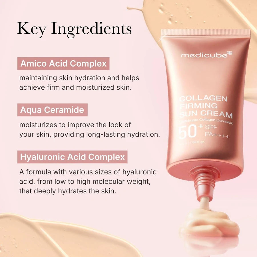 [PRE-ORDER] MEDICUBE Deep Collagen Firming Sunscreen 50ml