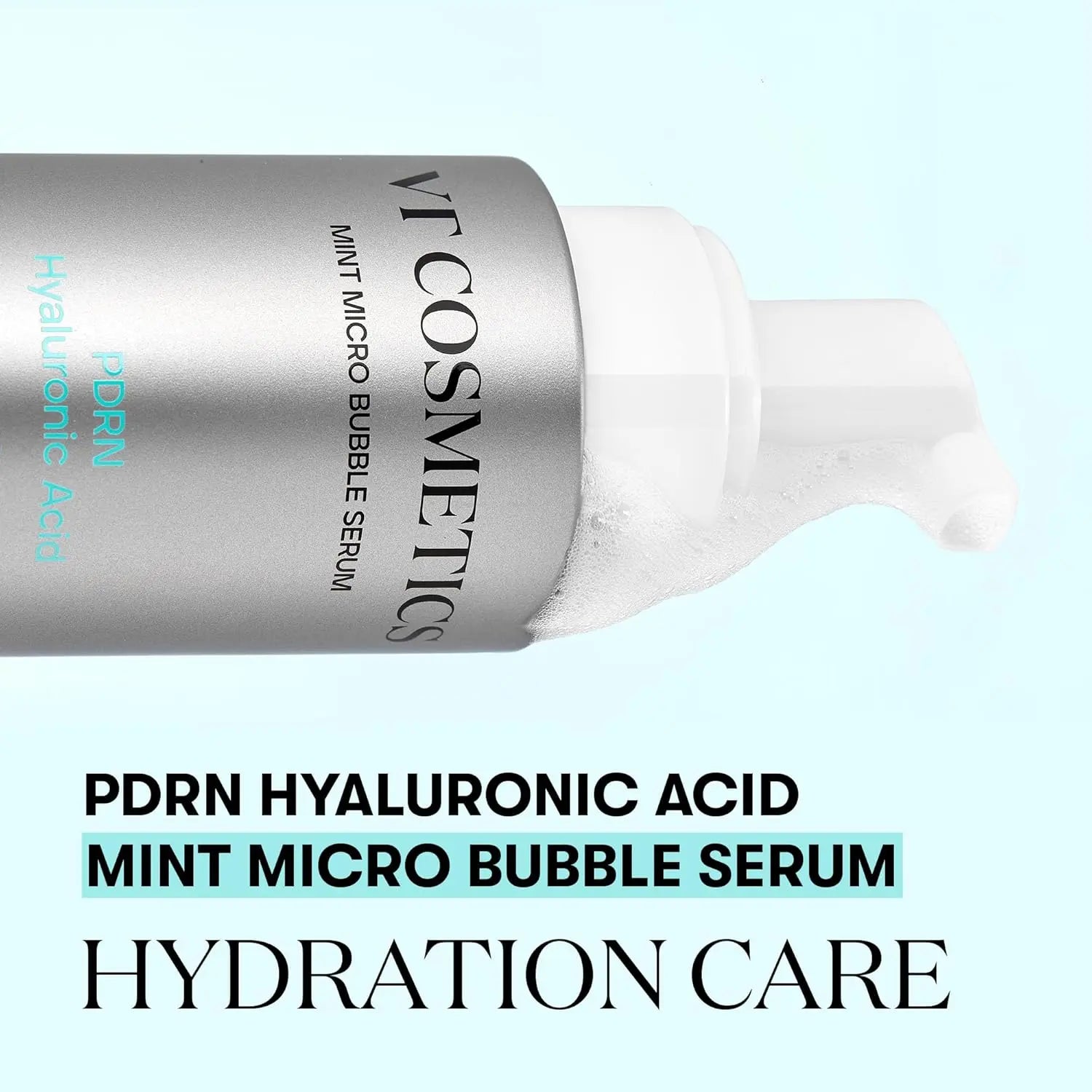 [PRE ORDER] VT COSMETICS PDRN Hyaluronic Acid Mint Micro Bubble Serum 70ml