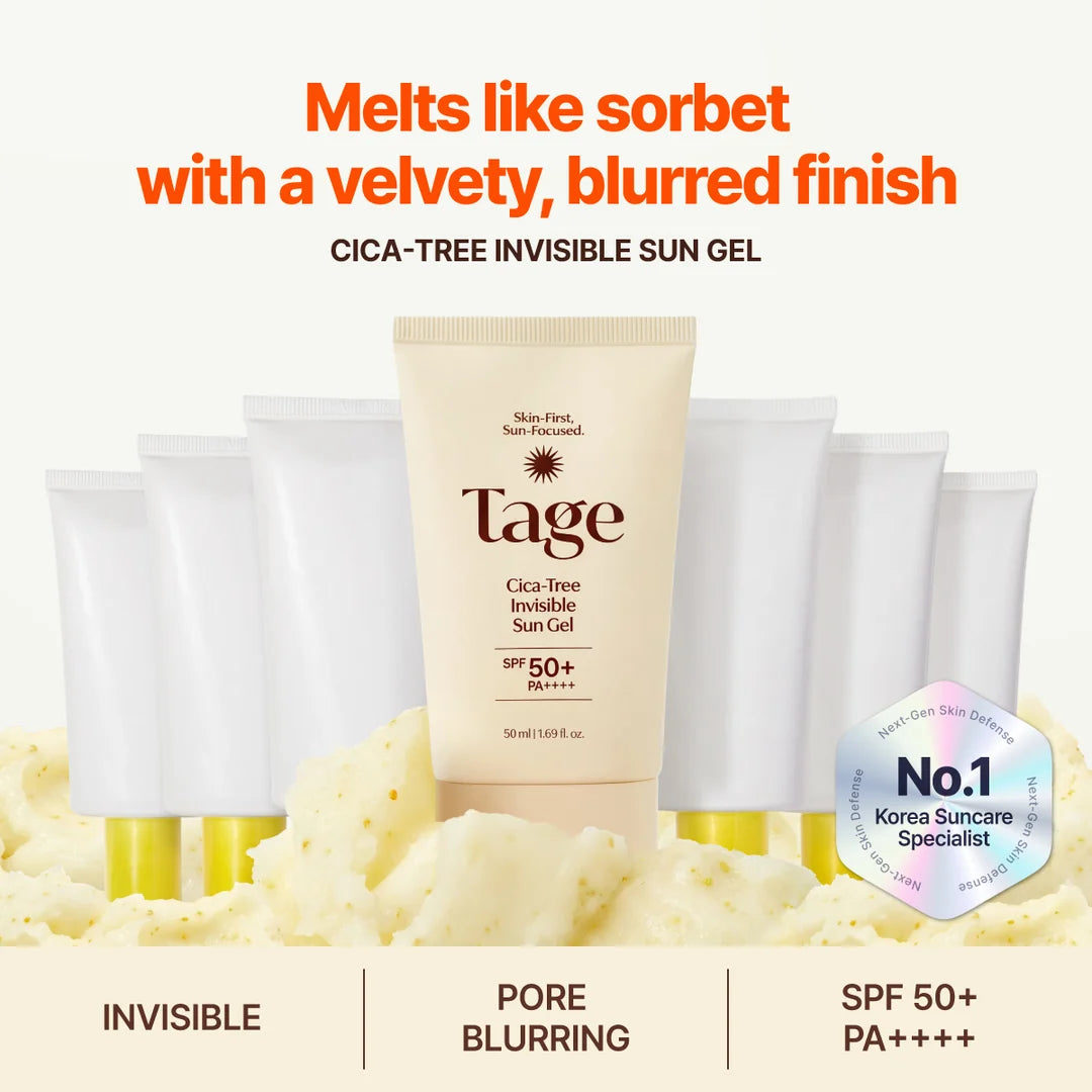 [PRE-ORDER] TAGE Cica-Tree Invisible Sun Gel 50ml