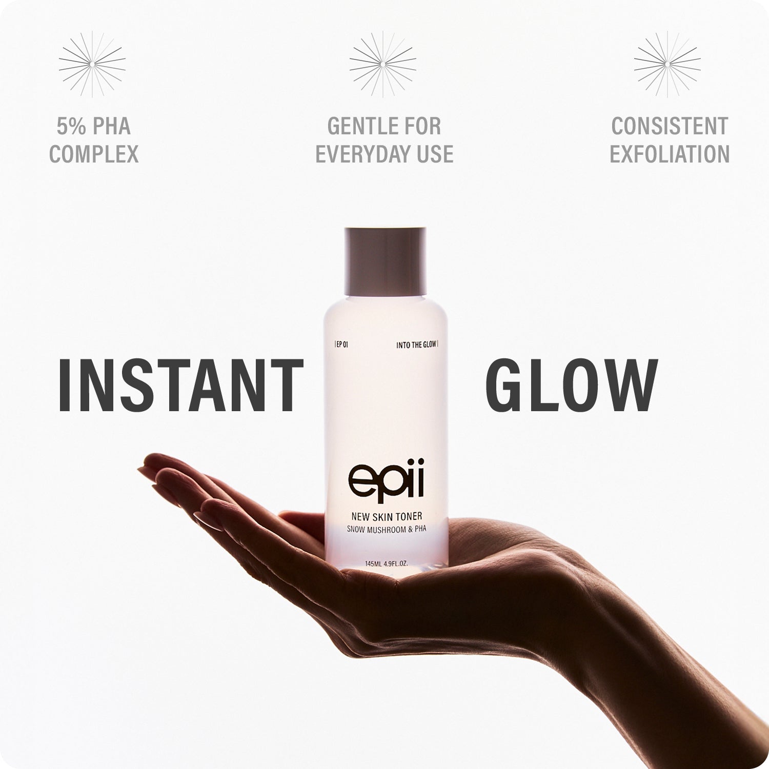 [PRE ORDER] EPII New Skin Toner Snow Mushroom & PHA 145ml